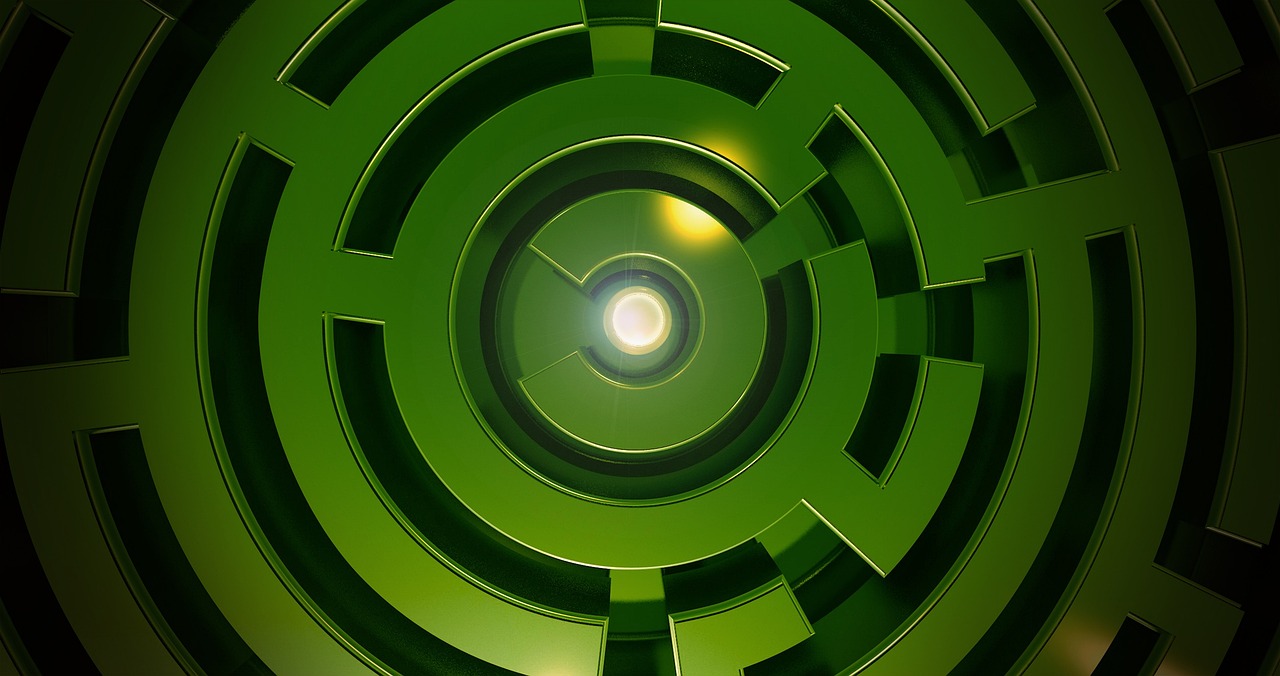 green light, labyrinth, center, way out, seek, graphic, circles, meditation, path, wisdom, future, rendering, 3d, labyrinth, labyrinth, labyrinth, labyrinth, labyrinth